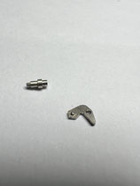 IWC 421 etc. - Teil 443 - Winkelhebel mit Schraube - (gebraucht - guter Zustand - used - good condition)