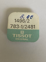 Tissot 783-1,2481  - Teil 1496/2 - Rotorachse mit Schrauben - OVP - NOS (New old Stock)