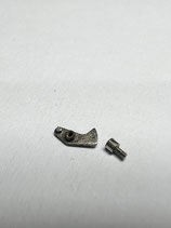 Junghans 83 etc. - Teil 443 - Winkelhebel mit Schraube - (gebraucht mit Altersspuren - used - guter Zustand - good condition)