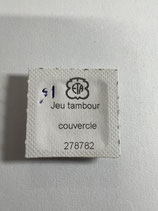 Eta 2000 etc. - Teil 182 - Federhaus Trommel & Deckel ohne Zugfeder & Kern - OVP - NOS (New old Stock)