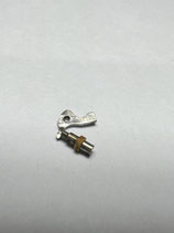 Eberhard 16000 (Valjoux 65) - Teil 443 - Winkelhebel mit Schraube - Gebraucht mit Alterspuren / Used - Guter Zustand / Good Condition