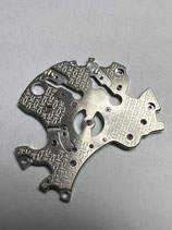 FP (Frederic Piguet) 1185,Cartier 205 etc. - FP Teil 15.040 - Teil 8500 - Chrono Brücke - (leicht gebraucht nahezu neuwertig - lightly used - guter Zustand - good Condition)