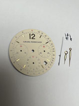Girard Perregaux Zifferblatt & Zeigersatz verm. für Ref 4956 etc. und für Caliber 3370 mit D.Depraz Modul 2021 - Dial & Hands - gebraucht - used - guter Zustand - good Condition