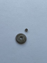 GUB 60.2,60.3 (Güteuhr) - Teil 420 - Kronrad mit Ring und Glashütter Sonnenschliff - (gebraucht - guter Zustand - used - good condition)
