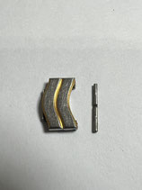 Ebel Sport Classic Wave - doppeltes Armband Ersatzglied Stahl/Gold - Breite 12mm - gestiftet - gebraucht - used - guter Zustand - good Condition
