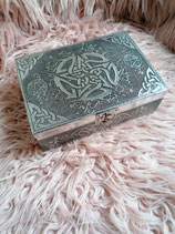 Pentagram Silber Tarotkästchen