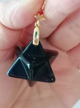monoat Andara deep purple Merkaba Anhänger+Pendel! -Südpazifik- Sha-nu-teh-