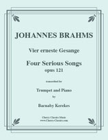 Johannes Brahms: Vier ernste Gesänge