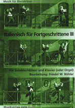 Friedel W. Böhler (arr.): Italienisch für Fortgeschrittene III