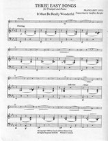 Franz Liszt: 3 Easy Songs
