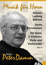 Johann Ludwig Böhner: 6 Variationen op. 24