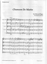 Edward Elgar: Chanson de Matin
