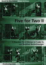 Manfred Bockschweiger: 5 for 2 II