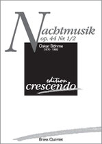 Oskar Böhme: Nachtmusik op. 44 Nr. 1/2