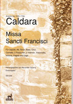 Antonio Caldara: Missa Sancti Francisci