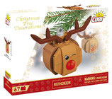 Cobi 20014 Christbaumschmuck-Rentier mit der roten Nase