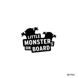 Auto Sticker BABY MONSTERS ON BOARD