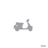 Kinder Patches: Bügelbild MOTORROLLER