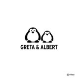 Tür- und Wandtattoo PINGUINE MIT NAMEN