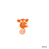 Bügelbild Koboldmaki Tarsier Äffchen