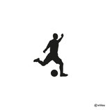 Kinder Patches Fußball: Bügelbild KICKER
