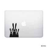 Computer Sticker HÄSCHEN x3