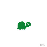 Kinder Patches: SCHILDKRÖTE Bügelbild
