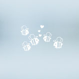 Fenster Sticker BIENCHENLIEBE