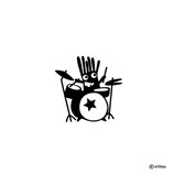 Auto Sticker MONSTER MUSIK