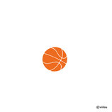 Kinder Patches: Bügelbild BASKETBALL
