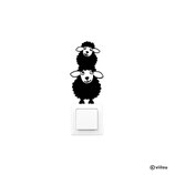 Lichtschalter Sticker SCHÄFCHEN