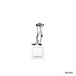 Lichtschalter Sticker ERDMÄNNCHEN