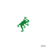 Kinder Patches: GECKO Bügelbild