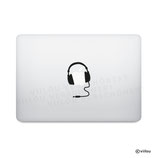 Computer Sticker KOPFHÖRER LIEBE