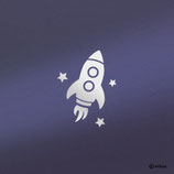 Kinder Sticker: Reflektor RAKETE