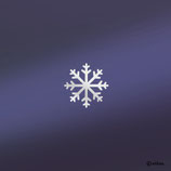 Kinder Sticker: Reflektor SCHNEEFLOCKE