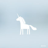 Fenster Sticker EINHORN