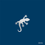 Kinder Patches: reflektierendes Bügelbild GECKO