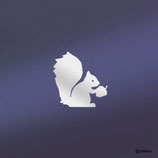 Kinder Sticker: Reflektor EICHHÖRNCHEN