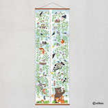 Kinderzimmer Poster Illustration MESSLATTE FÜR KINDER