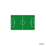 Kinder Patches: Bügelbild FUSSBALLFELD