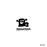 Kinder Patches Geschwister: Bügelbild MONSTER DREAMTEAM