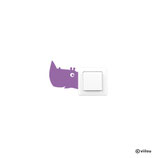 Lichtschalter Sticker NASHORN