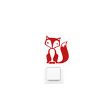Lichtschalter Sticker FUCHS