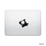 Computer Sticker KLEINER HAI