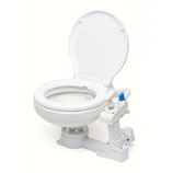 WC MANUALE CON TAVOLETTA IN LEGNO PLASTIFICATA MATROMARINE - 7034