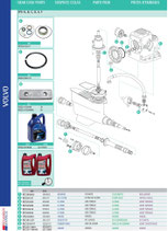 RICAMBI PIEDE VOLVO PENTA IPS-A/B/C/D/E/F