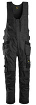 6014 SNICKERS Kombi-Stretchhose aus Canvas mit Holstertaschen