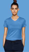 HAKRO 187 DAMEN-V-SHIRT COOLMAX®