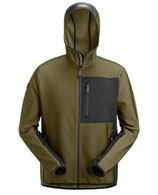 8044 SNICKERS FW, Zwischenschicht-Kapuzenjacke mit durchgehendem RV